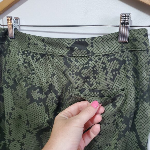 LULULEMON Jet Crop Slim Luxtreme 26" Pants Ankle Stretch Snake Green Women's 4 - Picture 9 of 14